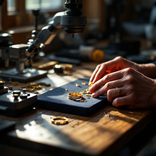 Gold testing and assessment process at SS Jewellery